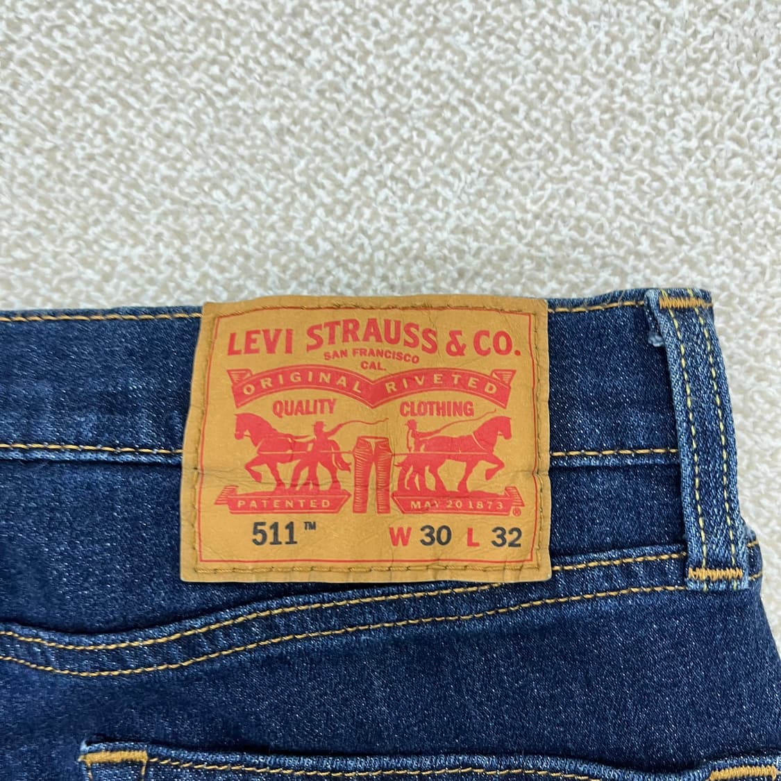 [30] 리바이스 511 퍼포먼스 데님 팬츠 청바지 4118 상품이미지7