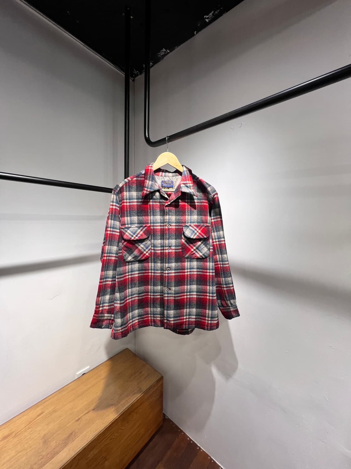 70’s Pendleton Wool Board shirts 상품이미지1