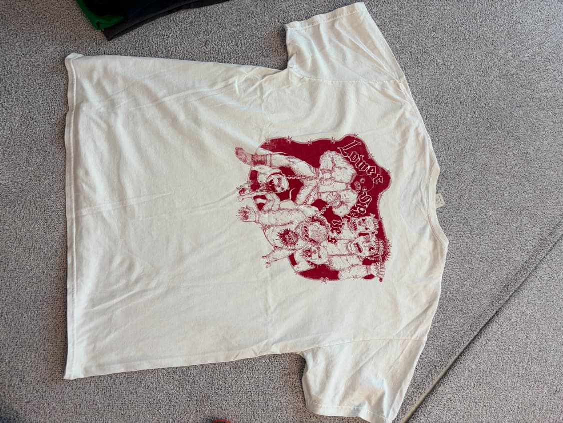Lower species band tee 고어 밴드티 상품이미지2