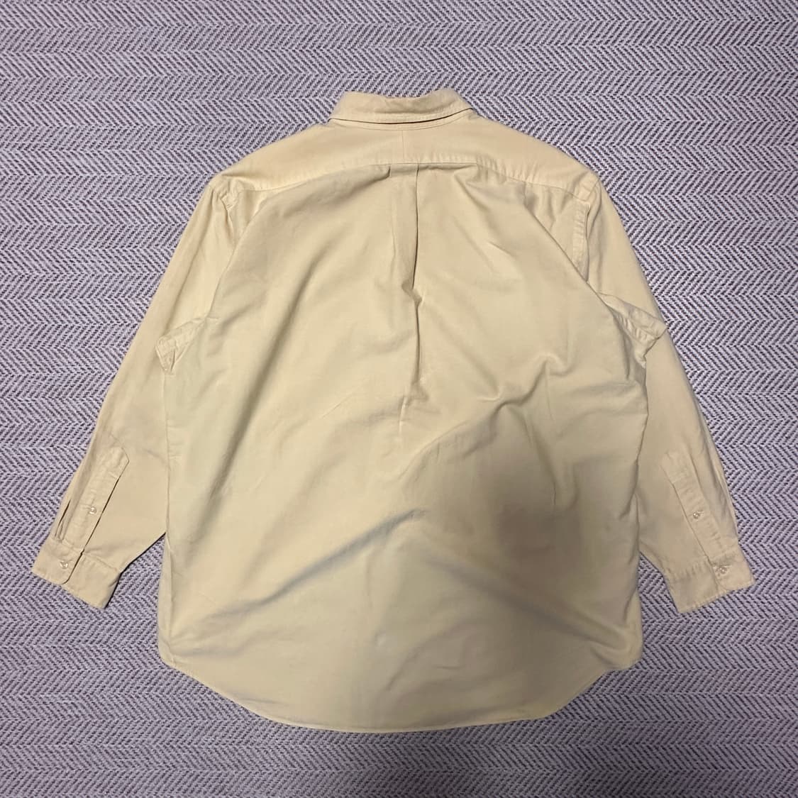 POLO RALPH LAUREN oxford shirt yellow 상품이미지2