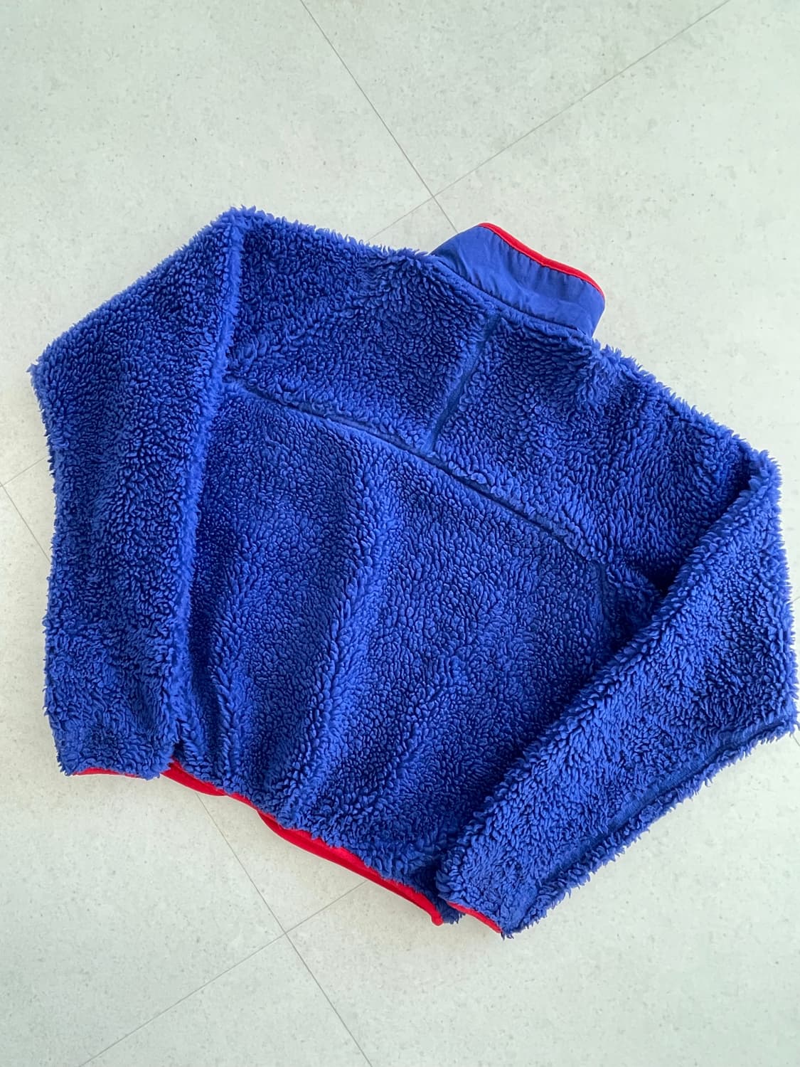 [M] 파타고니아 빈티지 딥파일 블루 상품이미지2