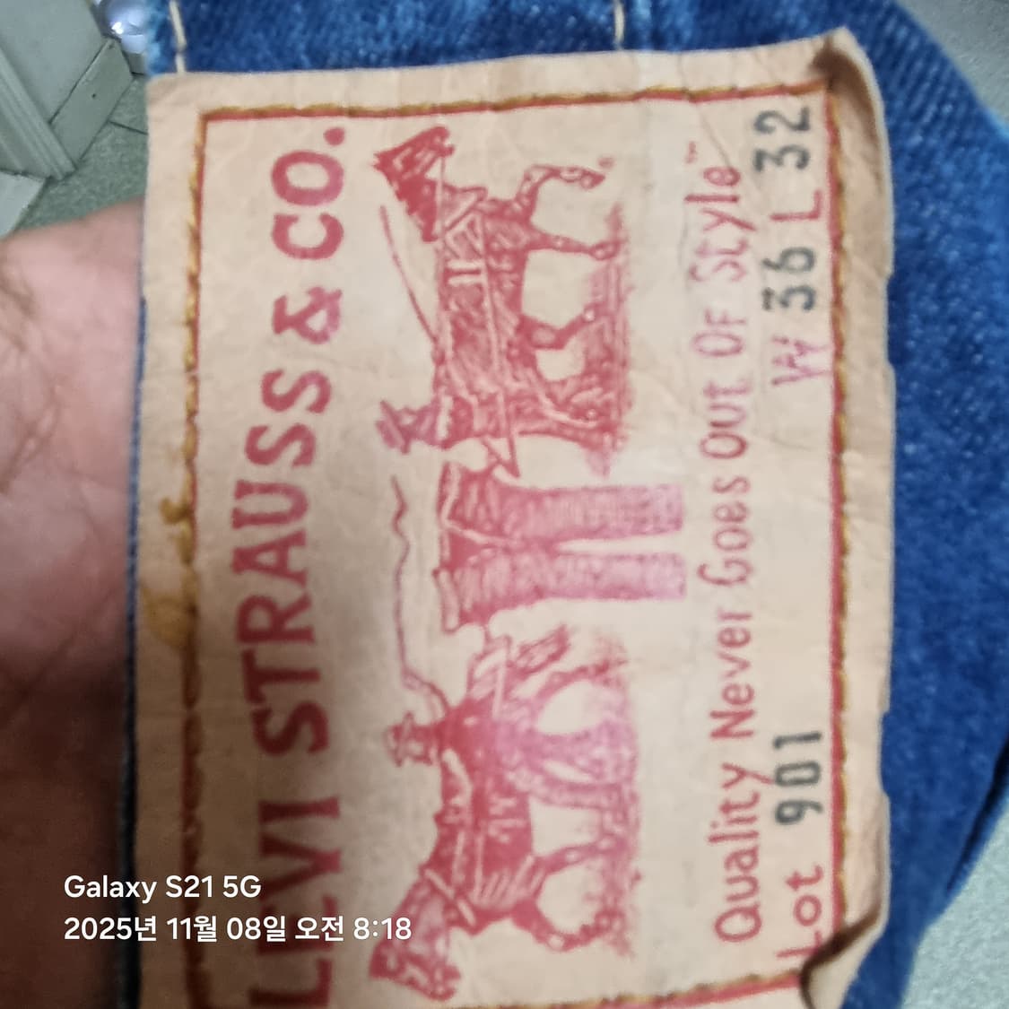 리바이스  타입원 901 36.32 상품이미지3