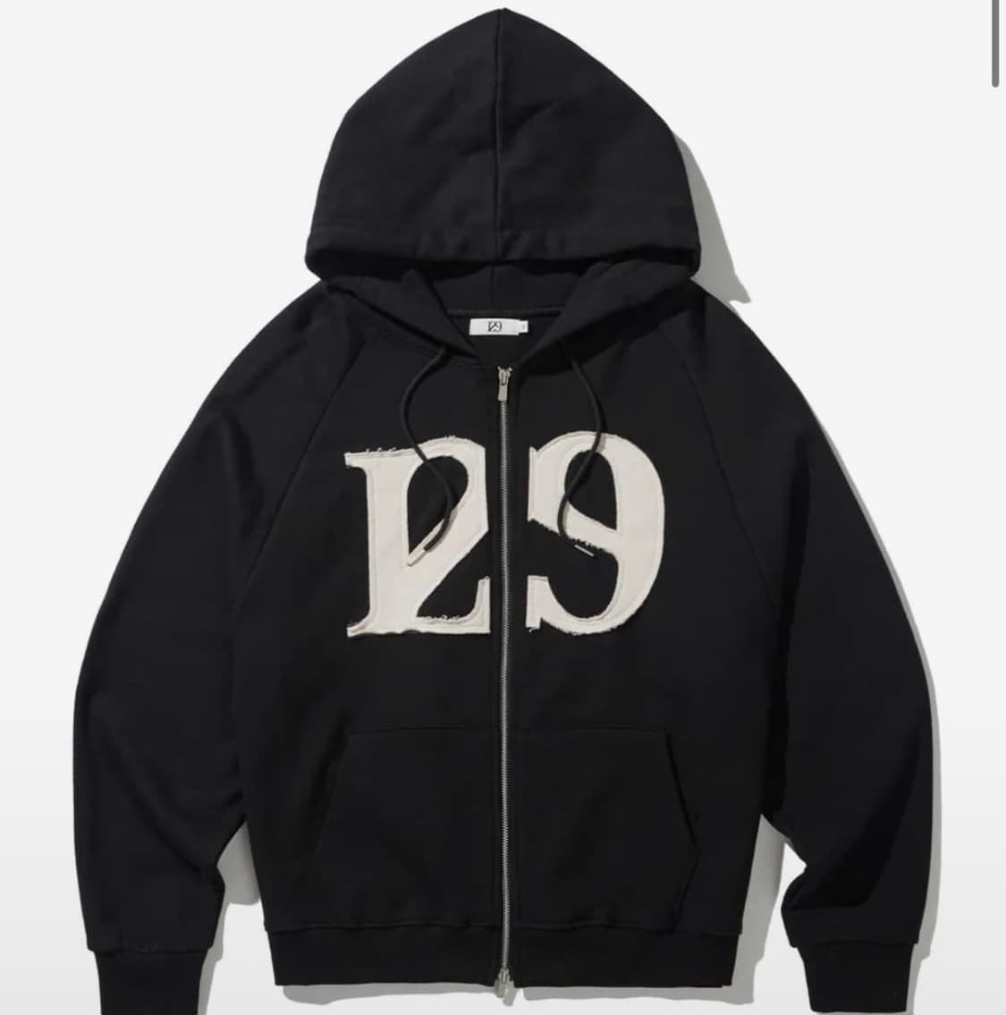 일리고 후드집업 129로고 후드집업 상품이미지1