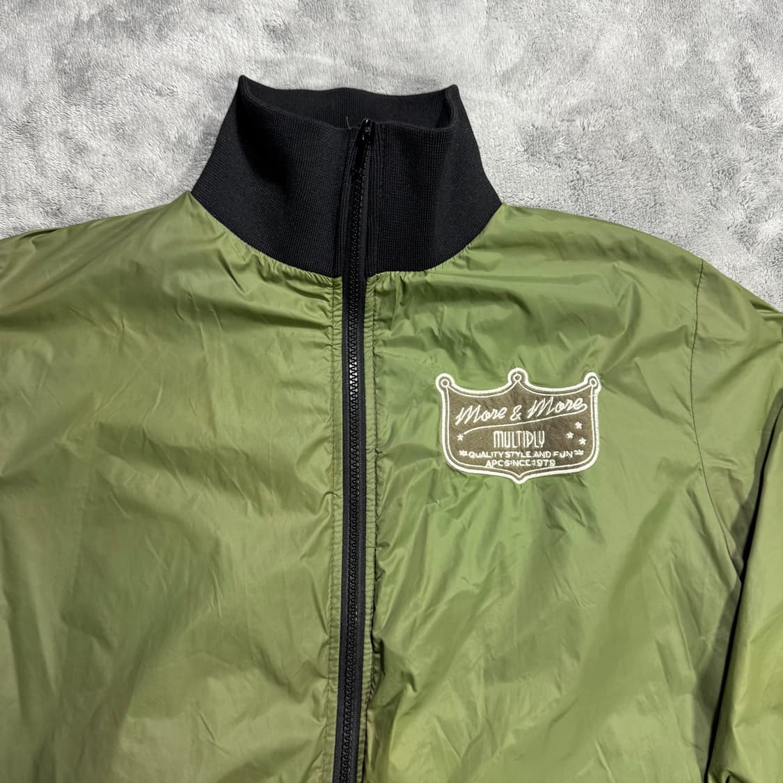 A.P.C. 아페쎄 카키 MA-1 블루종 상품이미지2