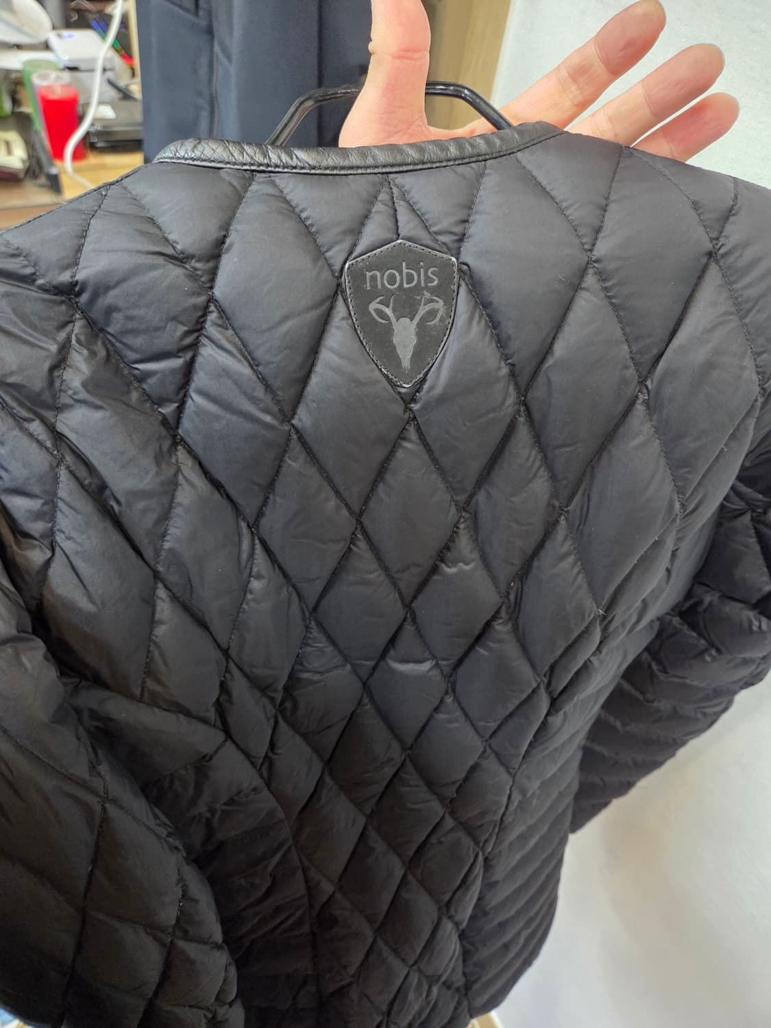 노비스 여성 다이아몬드 경량 롱패딩 sp 상품이미지4