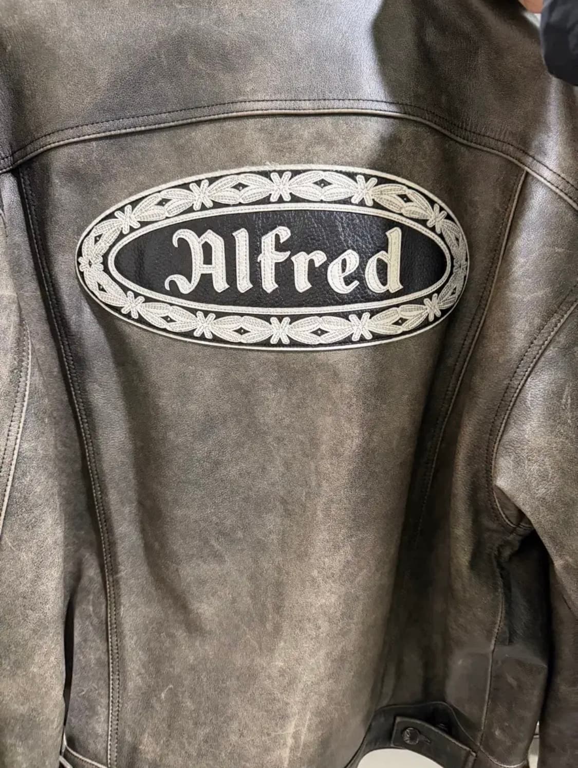 헤리티지플로스 알프레드 레더 자켓 alfred 상품이미지1