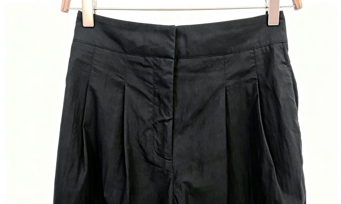 [American Vintage] CO 핀턱 와이드 슬랙스 상품이미지5