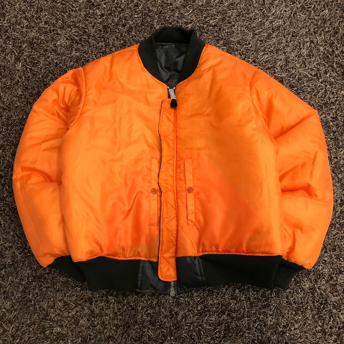 로스코 리버시블 나일론 봄버 MA-1 플라이트 항공 점퍼 상품이미지4