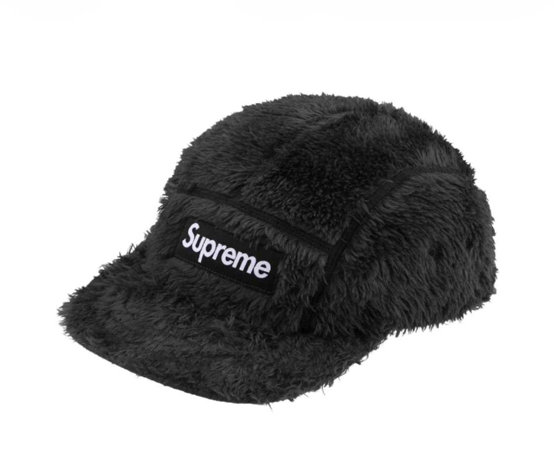 슈프림 퍼지 캠프캡 블랙 - 24FW 상품이미지1