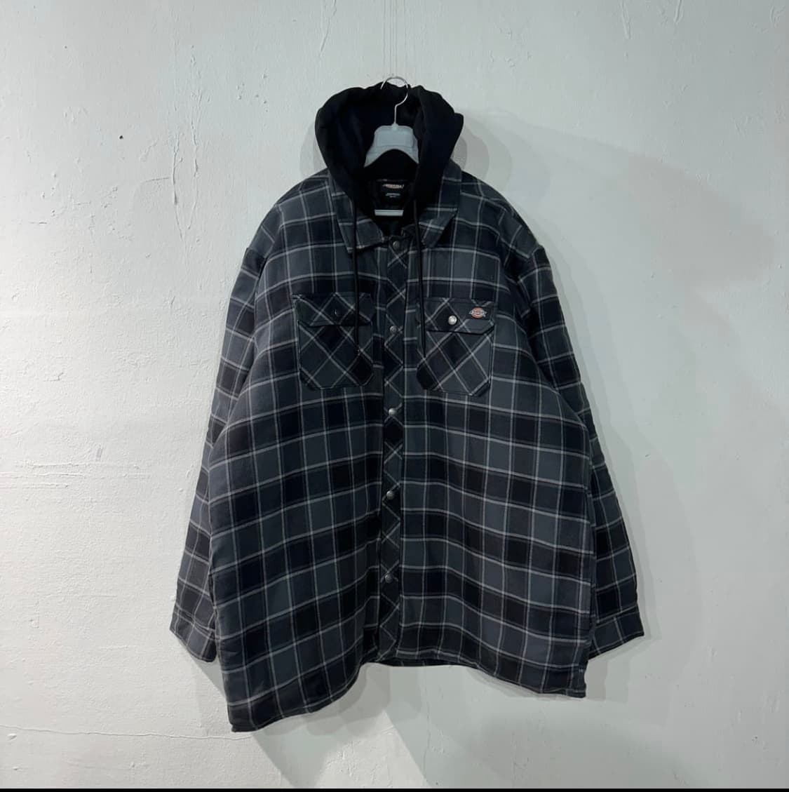 디키즈 플란넬 체크 후드자켓 2XL 상품이미지1