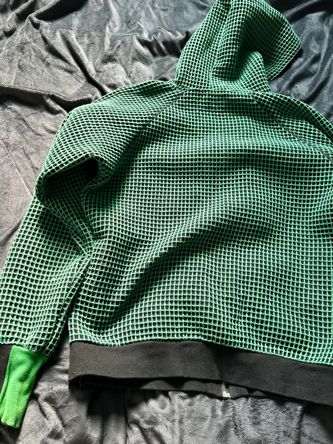 Kravitz 3D Wapple Pattern Hoodie Jacket 상품이미지6