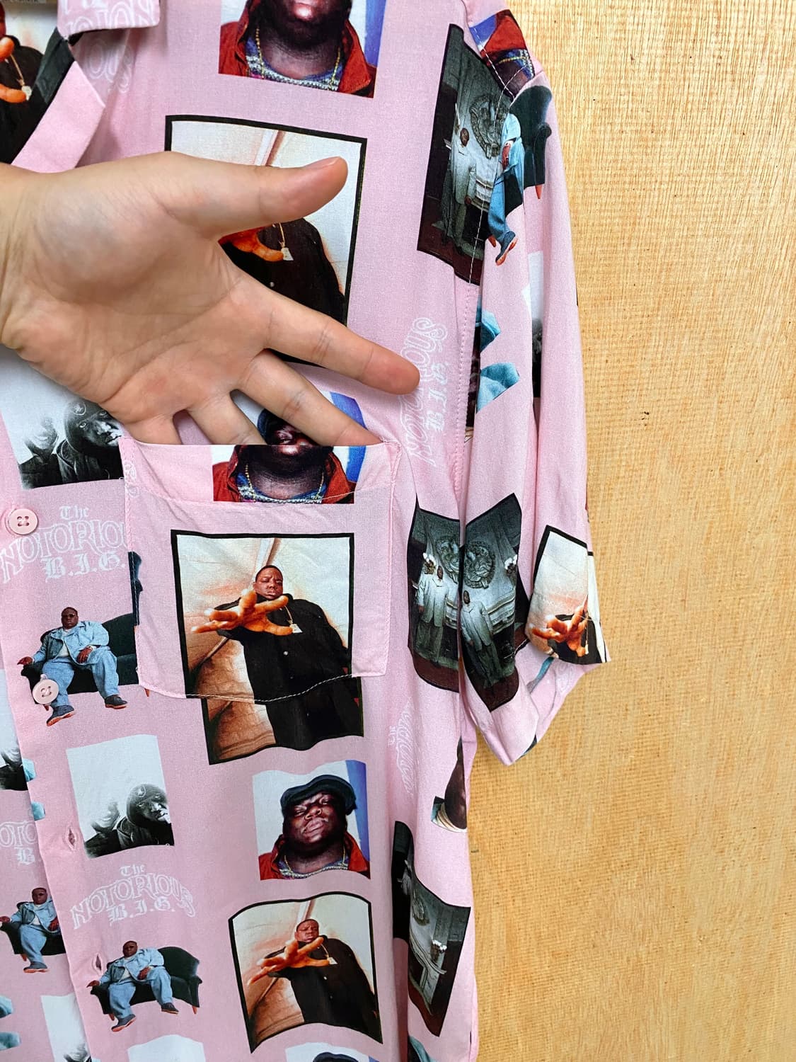 H&M x The Notorious B.I.G. shirts 비기스몰즈 상품이미지10
