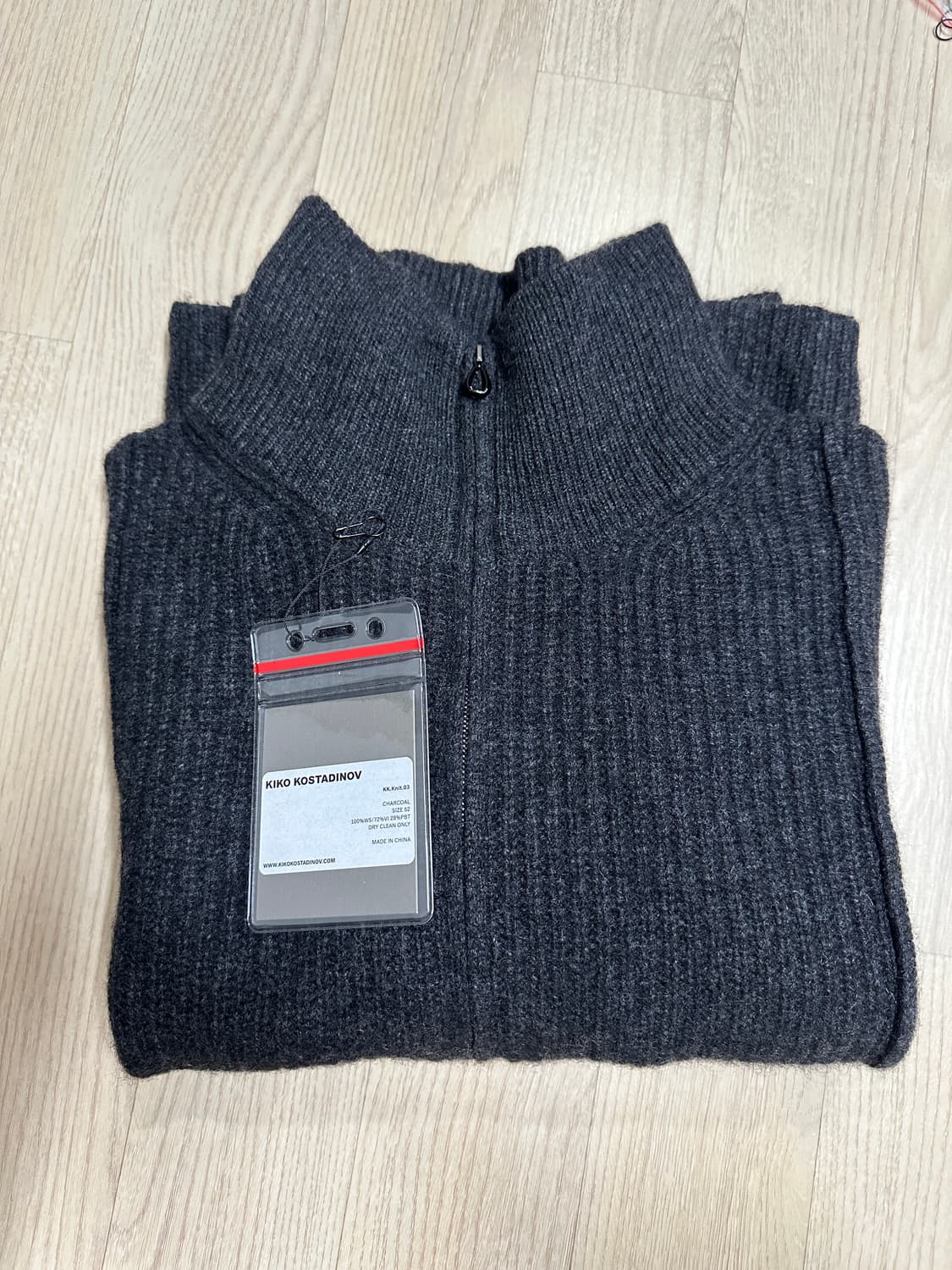(52) 키코 코스타디노브 kk 인타르시아 니트 상품이미지5