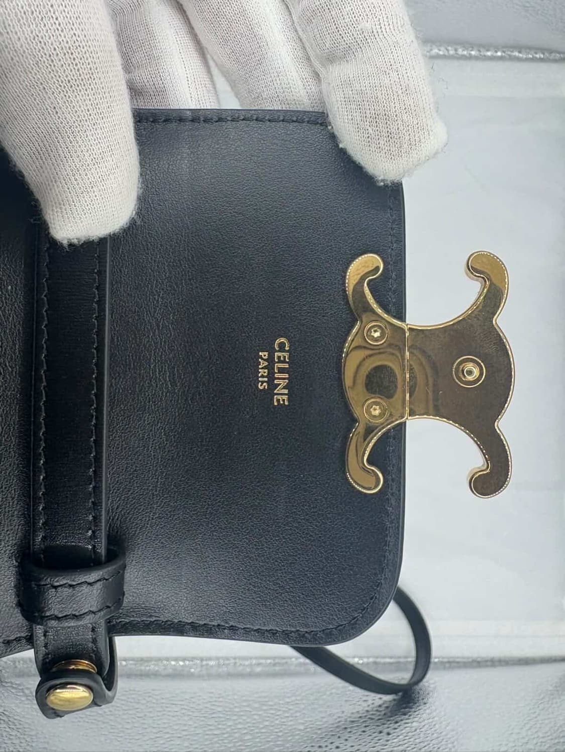 셀린느 트리오페 블랙 미니백 상품이미지2