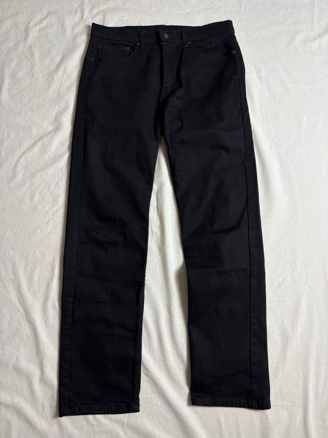Levis 리바이스 505 블랙 데님 혼방 팬츠 W34 상품이미지1