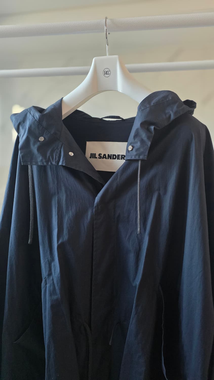 질샌더 백로고 오버핏 롱자켓 50  상품이미지4