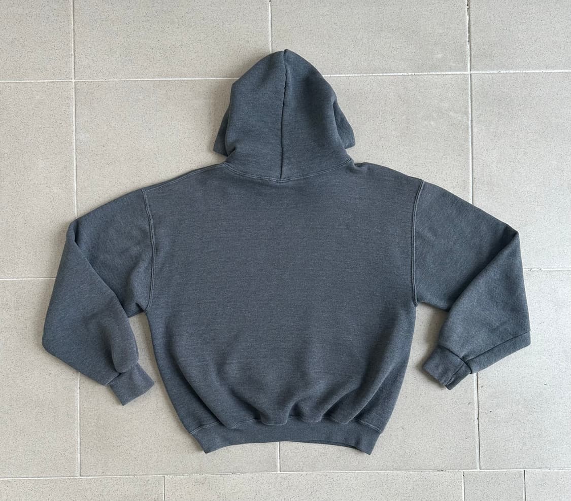 90s 빈티지 러셀 후드 다크그레이 M 상품이미지2