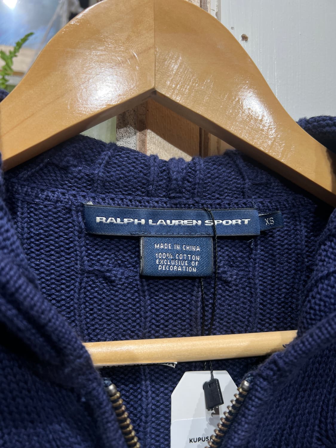 Polo Ralph Lauren 폴로 랄프로렌 니트 후드집업 상품이미지3