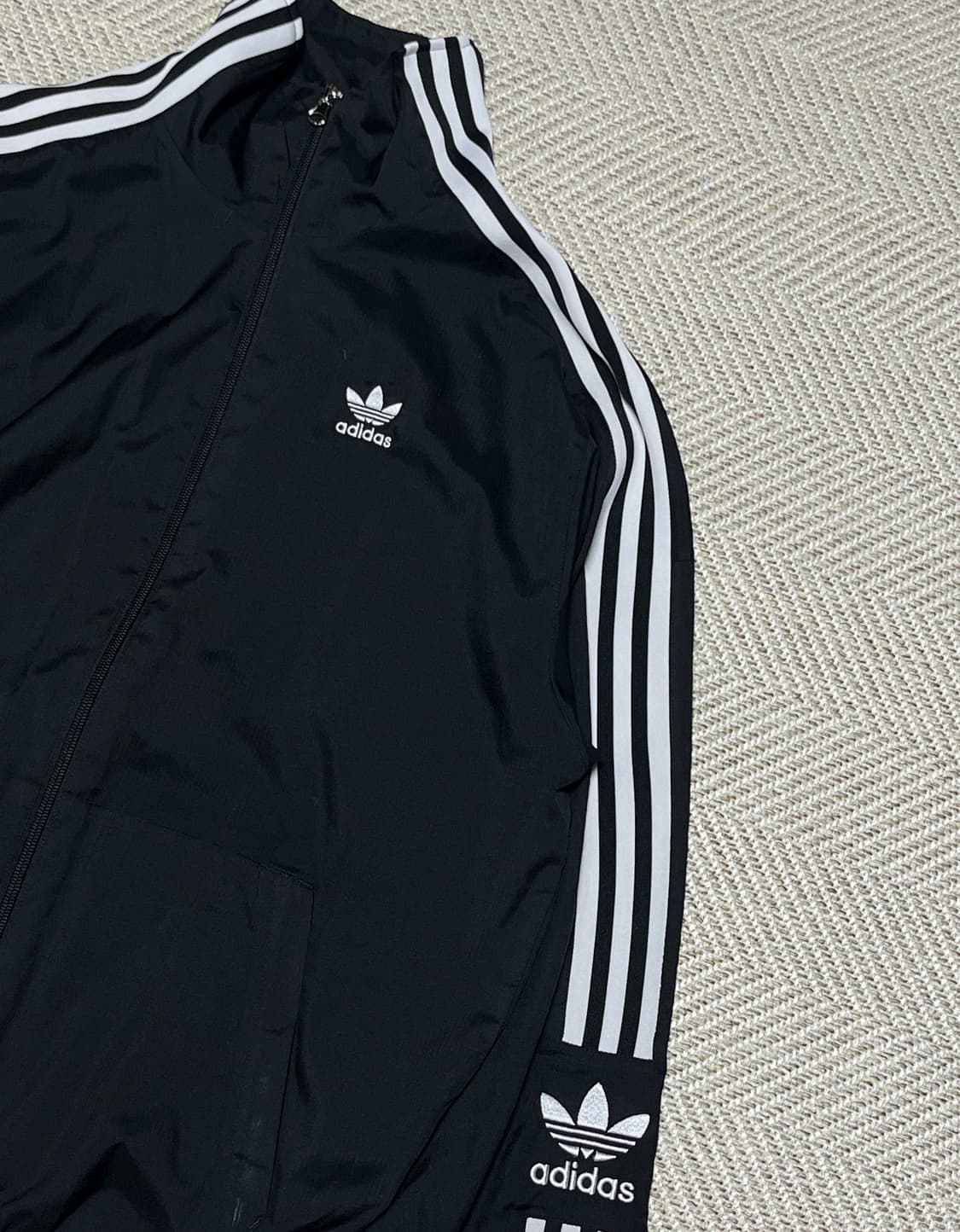공용 아디다스 락업 바람막이 윈드브레이커 M 상품이미지6