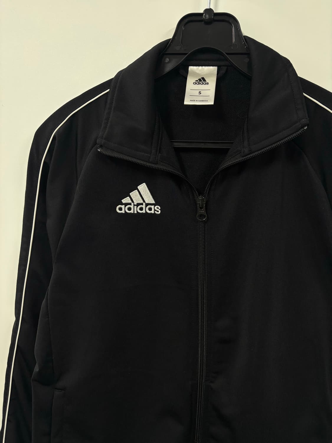 아디다스 블랙 트랙탑 져지 상품이미지3