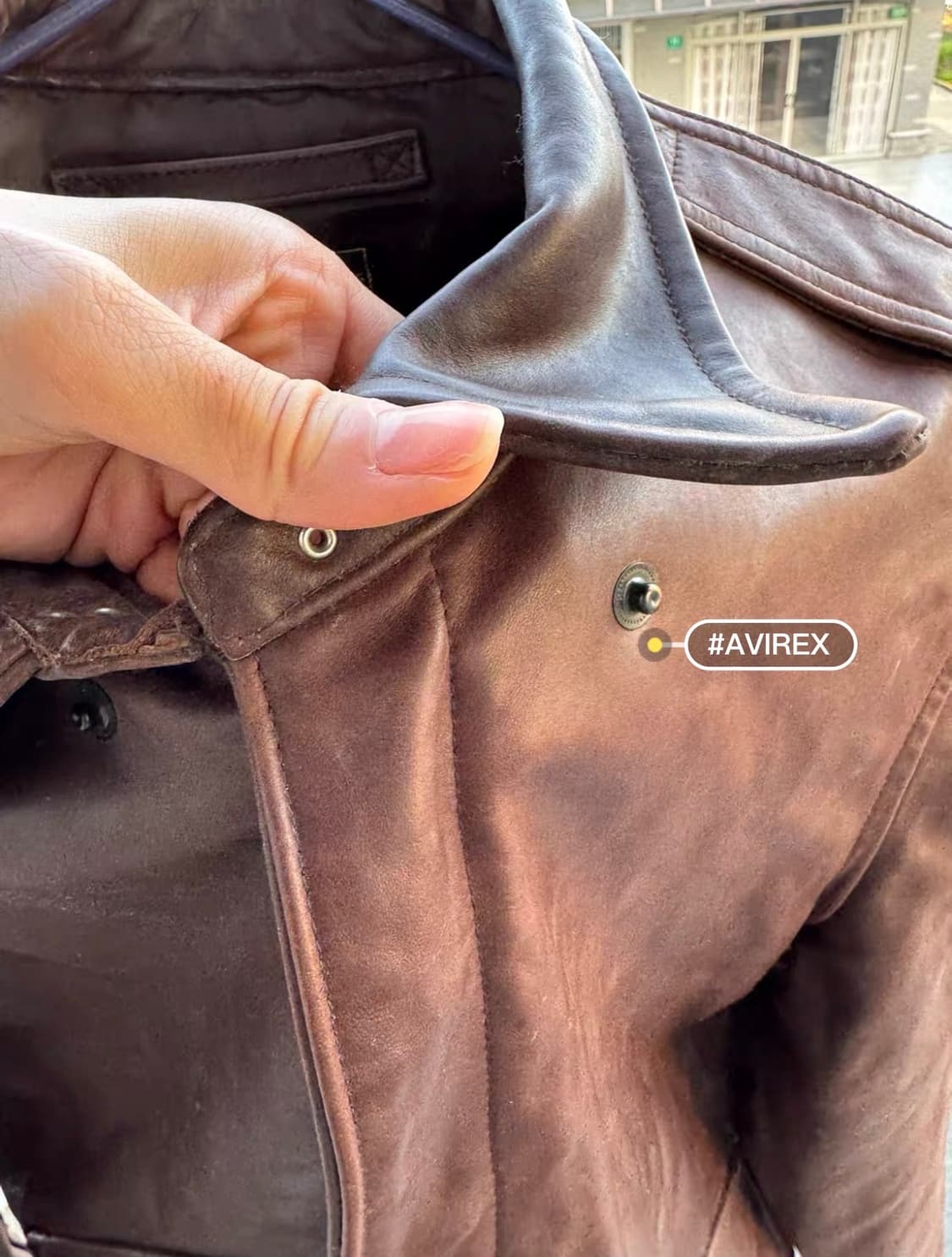 아비렉스 a2 가죽자켓 L 상품이미지2