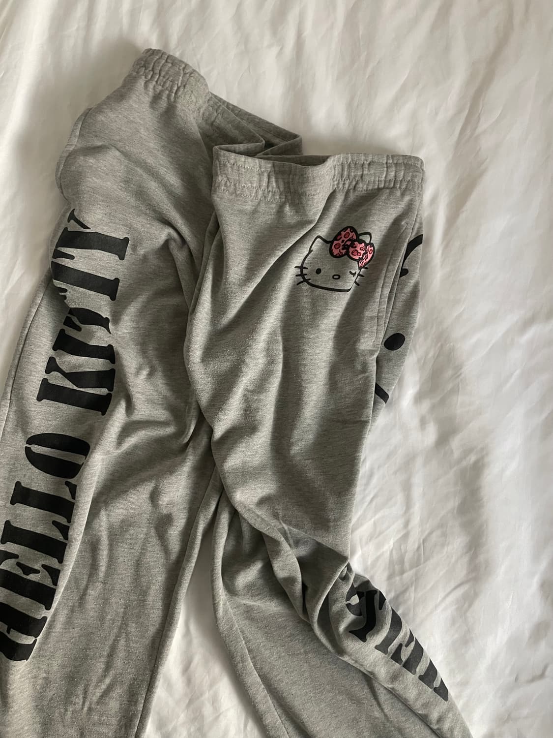 빈티지 핑크 호피 헬로키티 츄리닝 츄바 상품이미지6