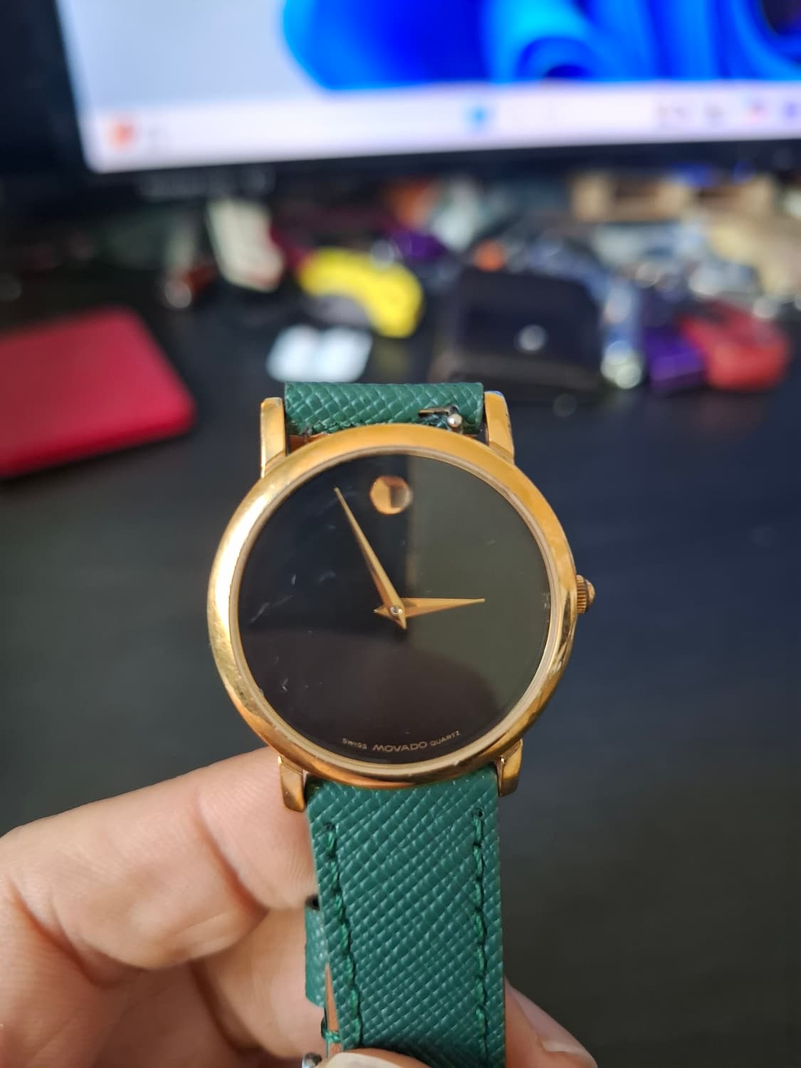 Movado 모바도 뮤지엄 금장 시계 상품이미지2