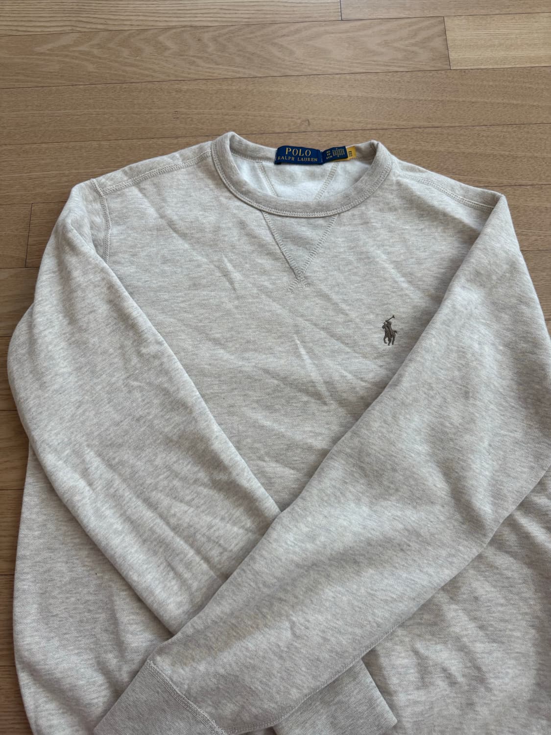 폴로 랄프로렌 베이지 맨투맨 상품이미지1