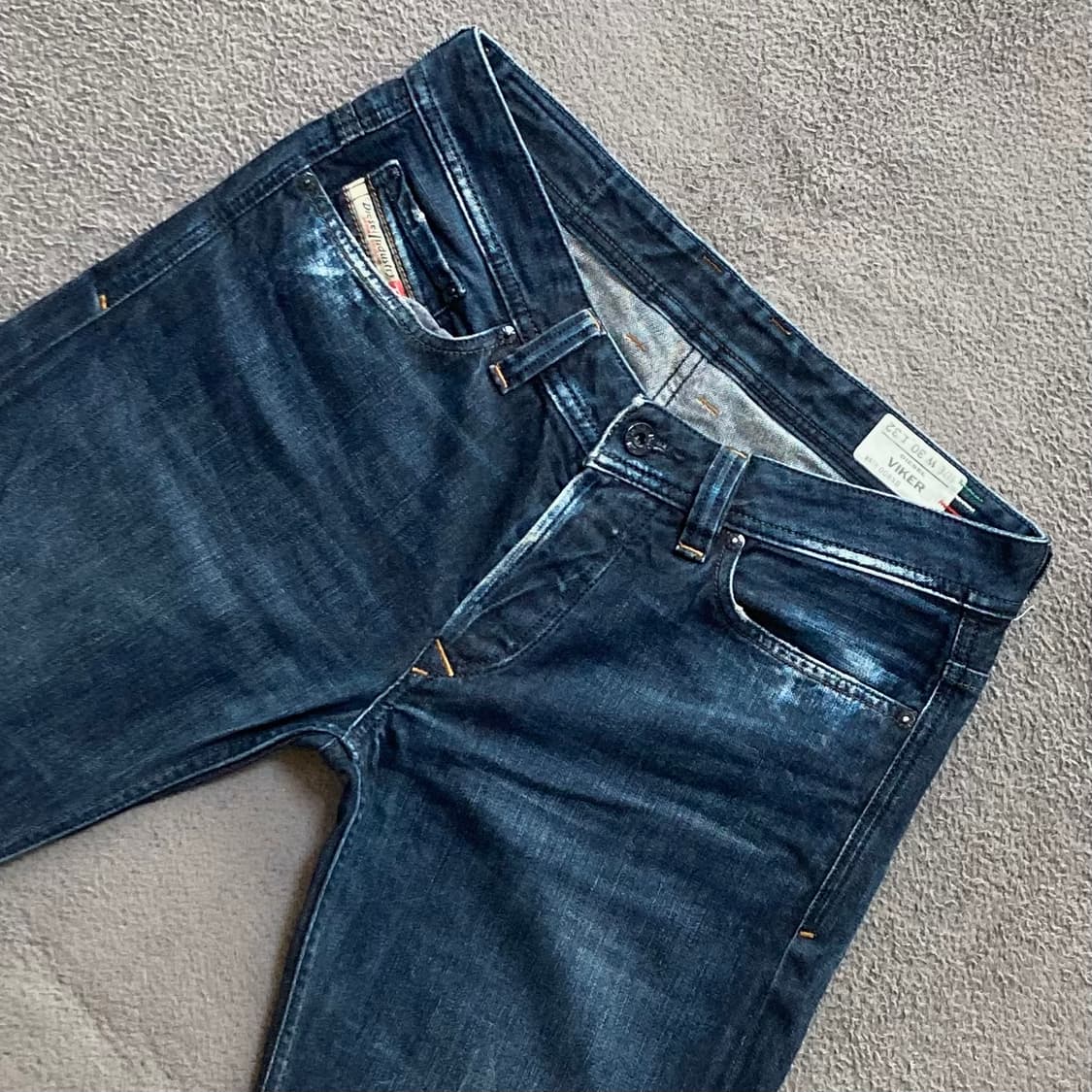 디젤 바이커 데님팬츠 W30 L32 상품이미지3