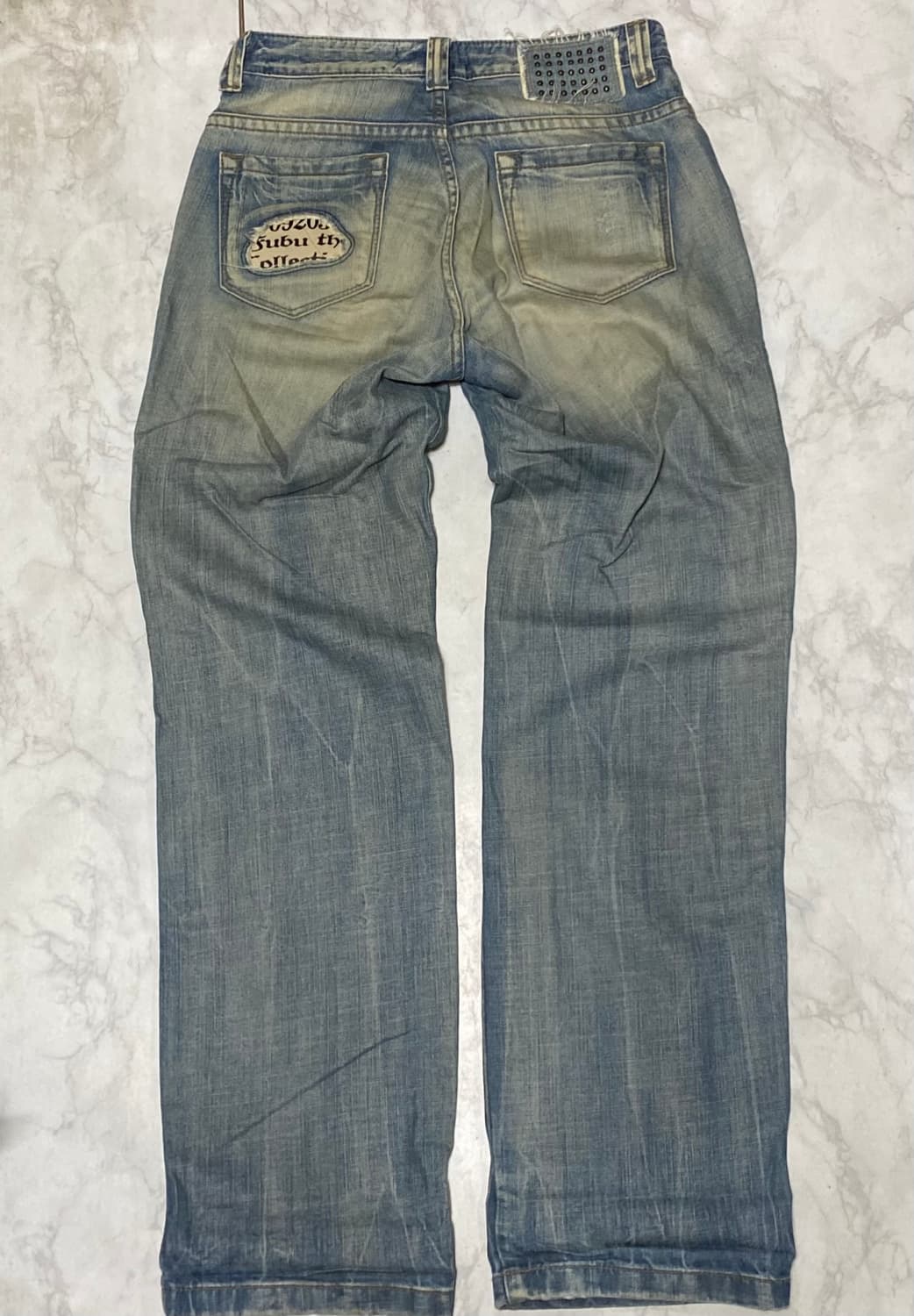 FUBU 푸부 데님 청바지 빈티지 힙합바지 30 인치 상품이미지4