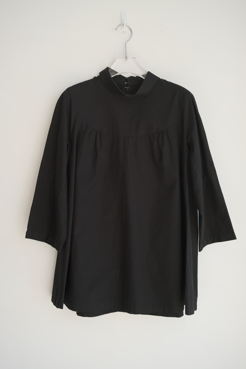 Band collar blouse 상품이미지5