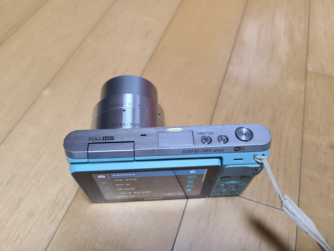 삼성 NX mini 미니 민트색 카메라 9 27 렌즈 상품이미지4