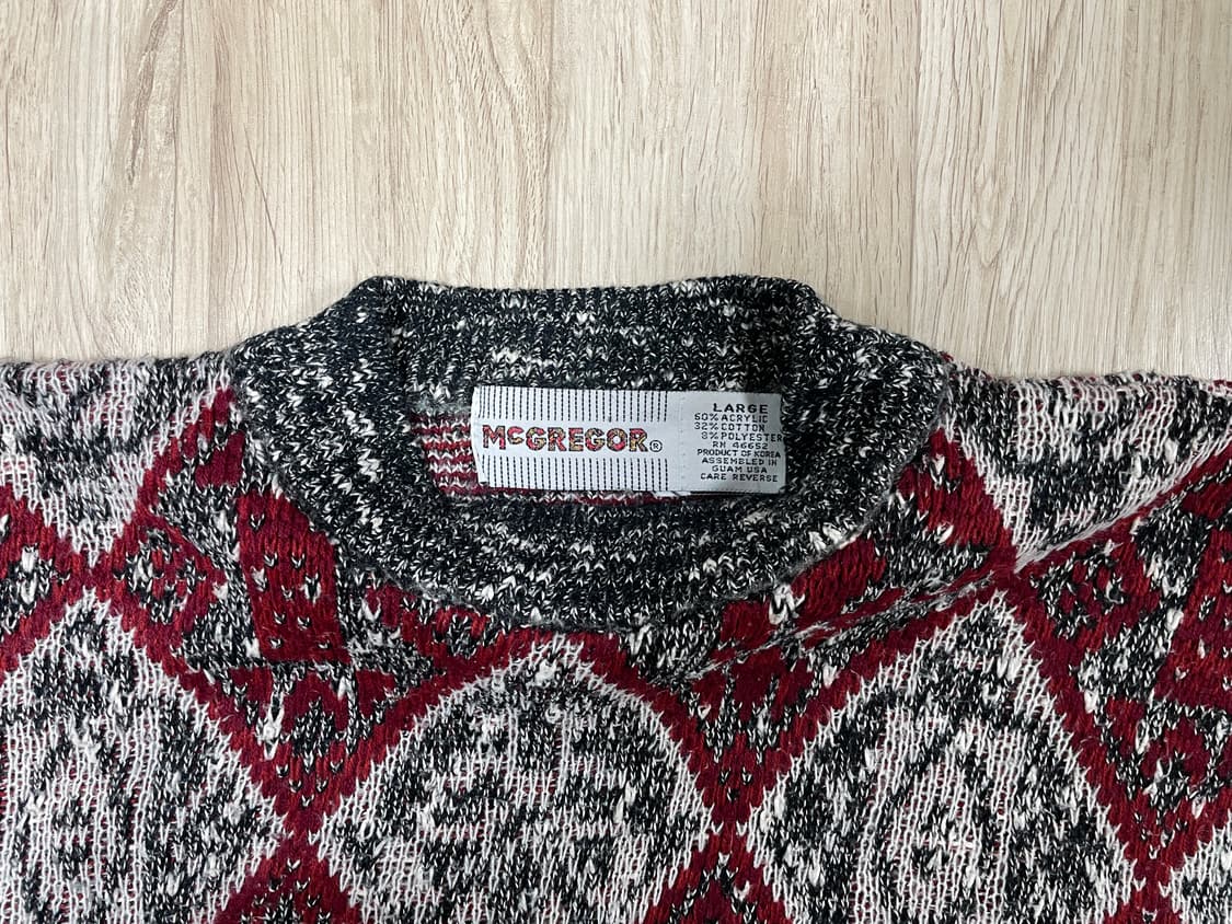 100~105) 80's 맥그리거 나바호 스웨터(RRL&LVC&폴로) 상품이미지3