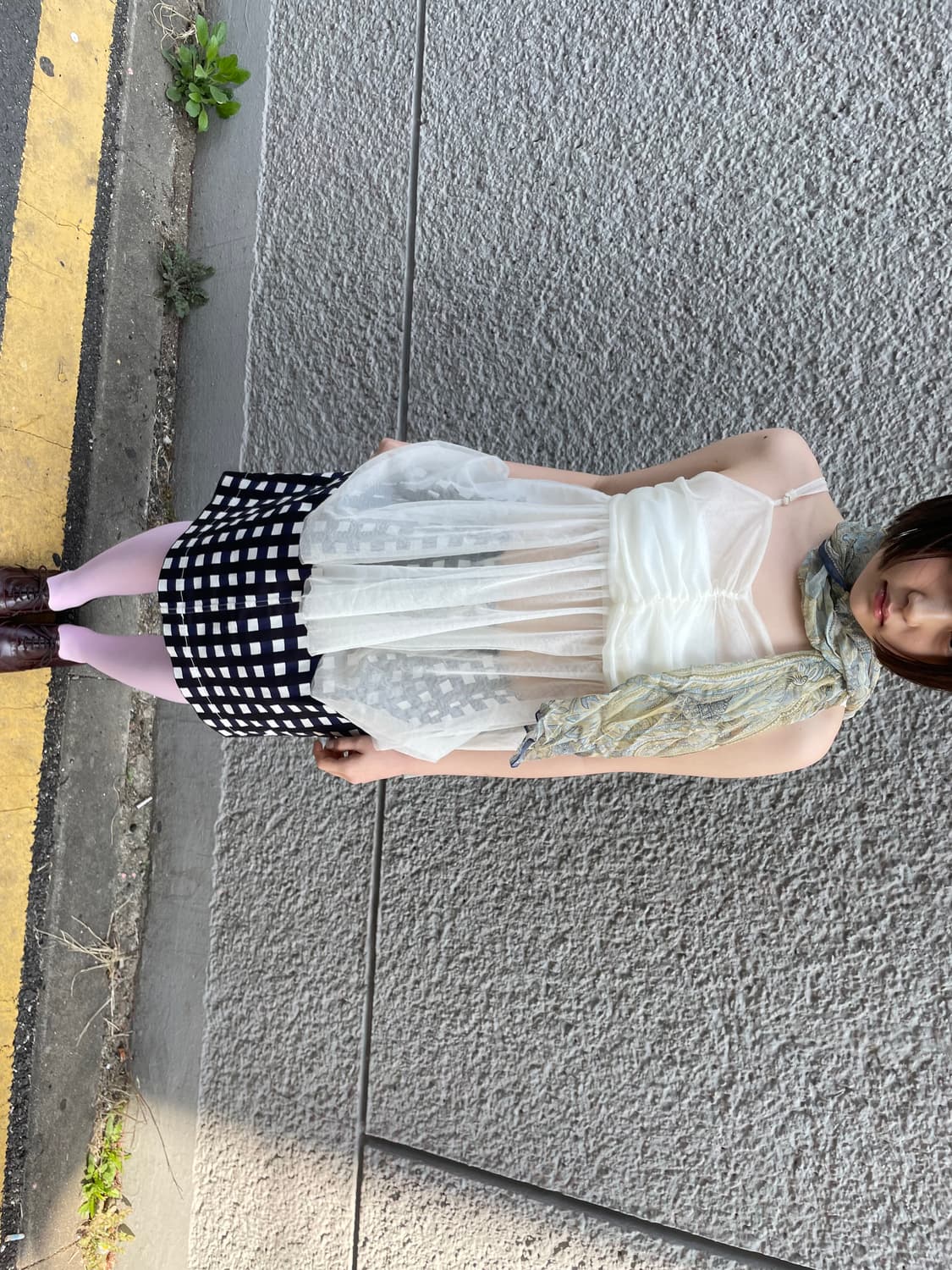 pattern skirt 상품이미지5