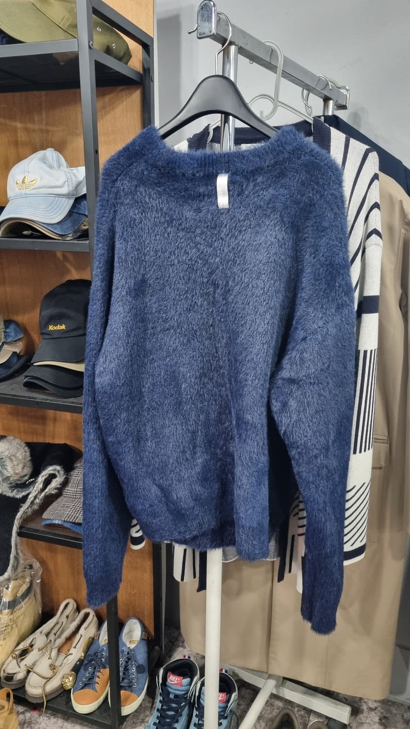 노메뉴얼 남성용 니트(헤어리) xL(가슴반품54, 총장62) 거의새거 상품이미지2