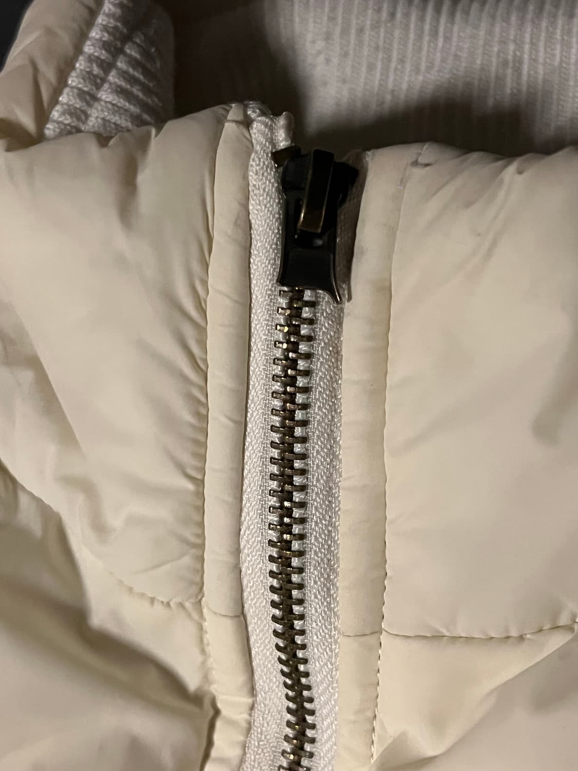 폴로 성조기 아이보리 패딩 L 상품이미지3