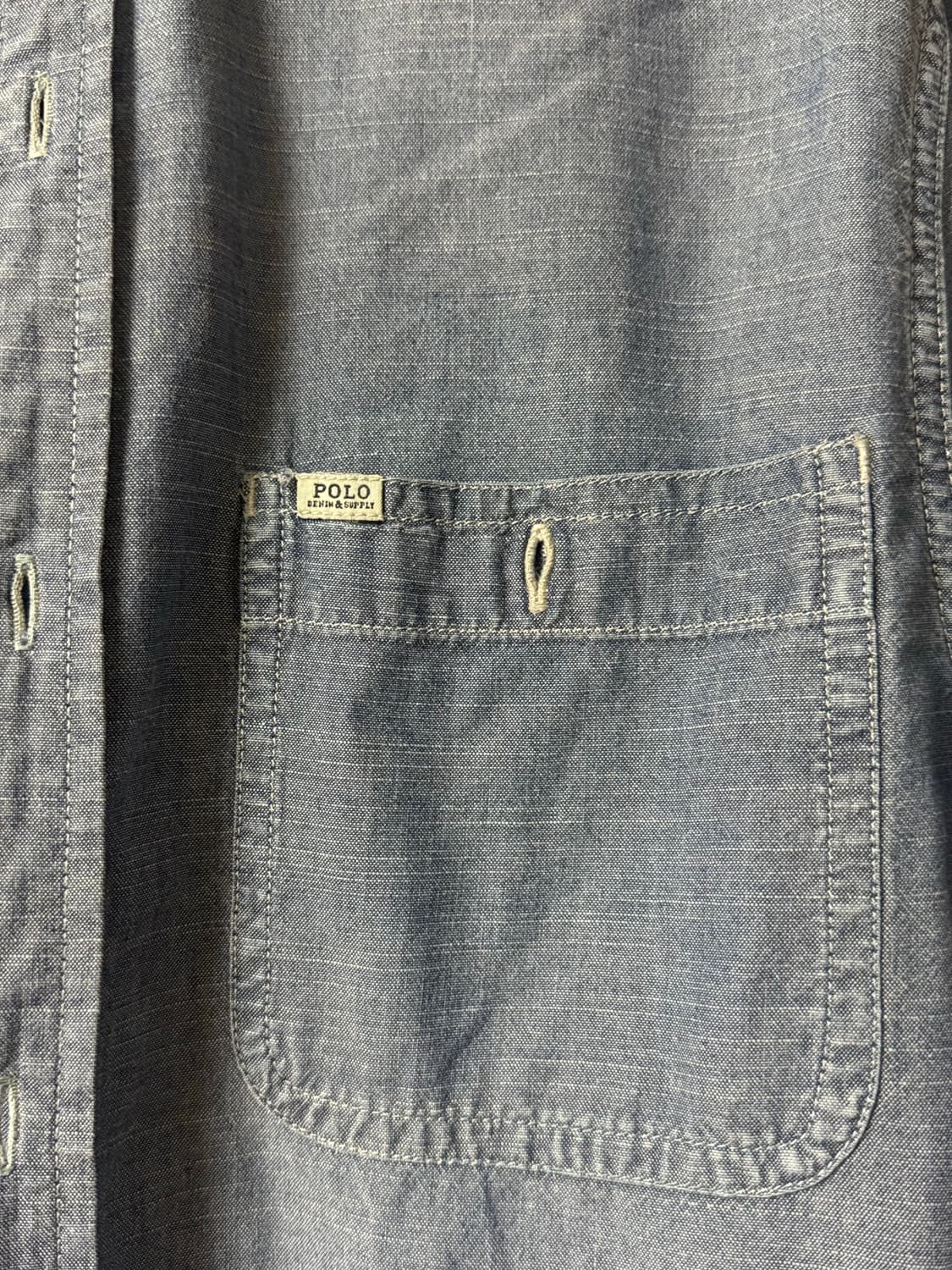 데님 앤 서플라이 랄프로렌 샴브레이 셔츠 상품이미지2