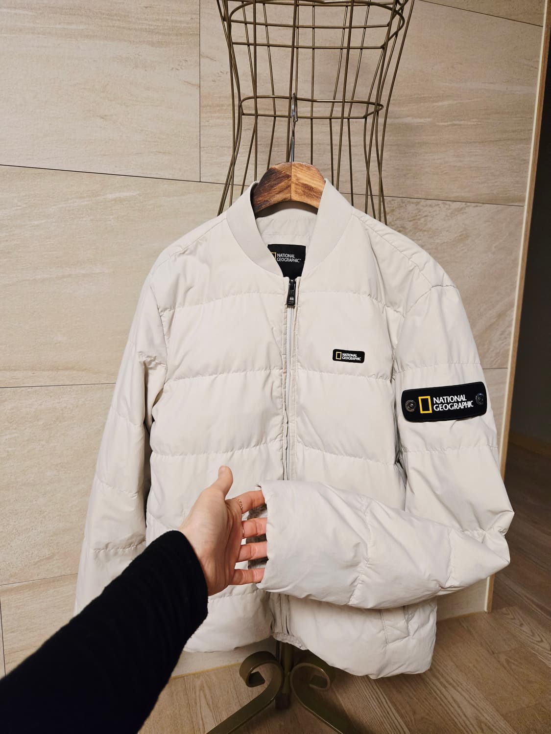 [s] 내셔널지오그래픽 여성 덕다운 경량 패딩 상품이미지4