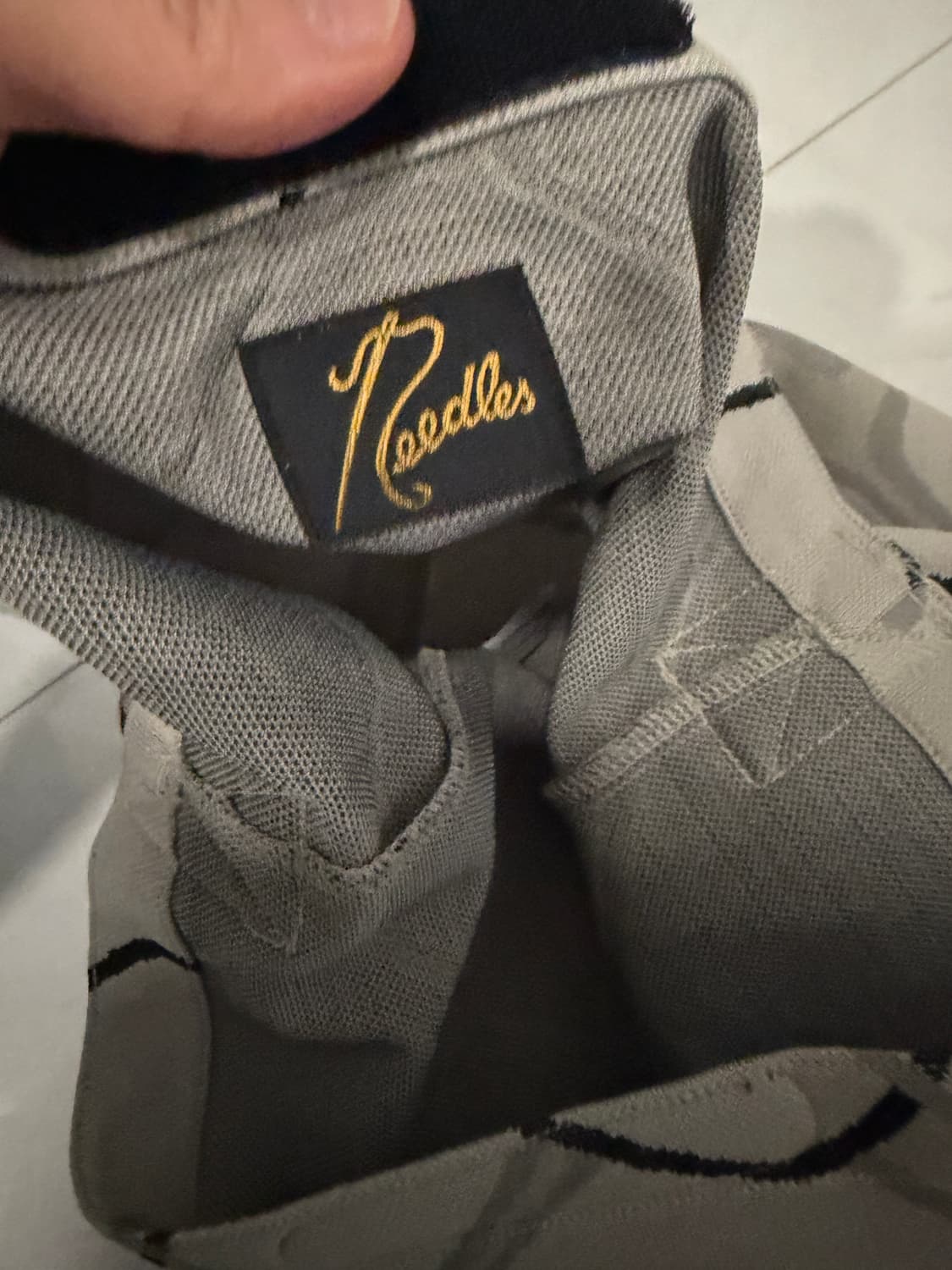 니들스(Needles) 폴리 자카드 소재 북백 상품이미지4