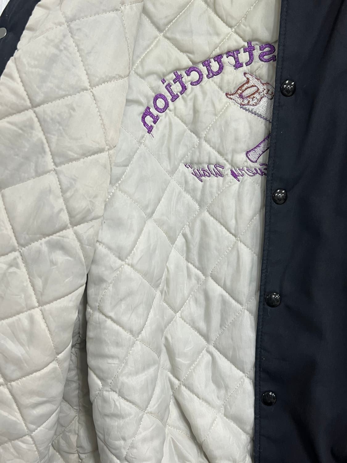 American Vintage 올드스쿨 봄버 바시티 자켓 상품이미지6