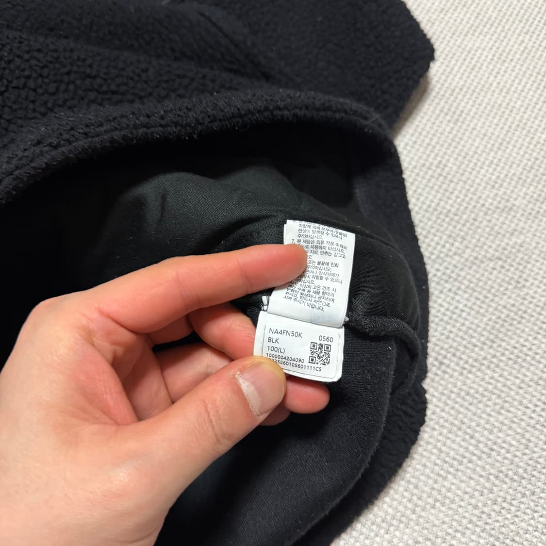 노스페이스 화이트라벨 하프집업 플리스 상품이미지4