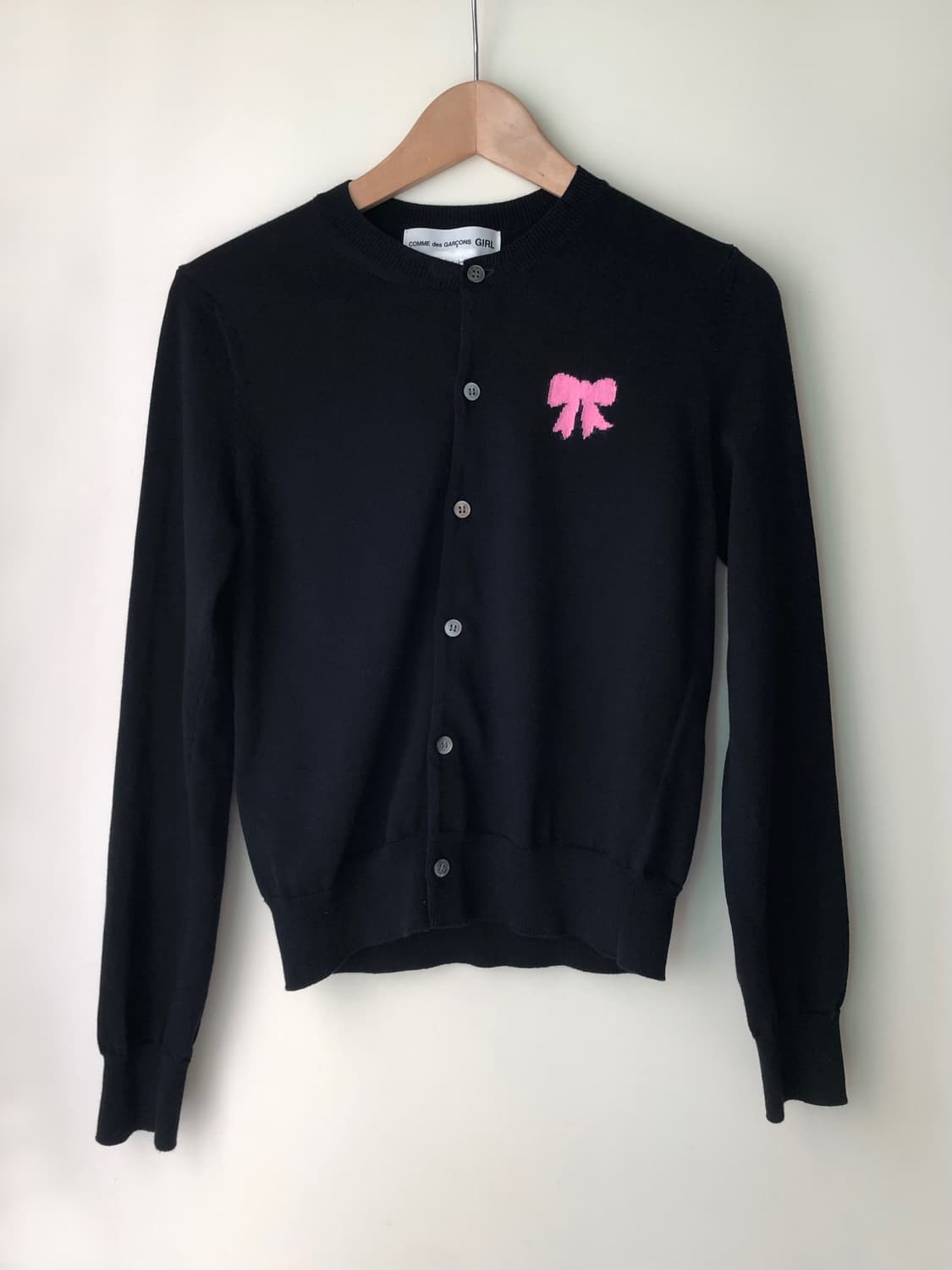꼼데가르송 걸 리본 가디건 상품이미지1