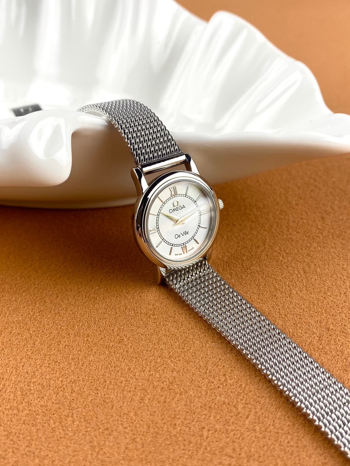 OMEGA Lady De Ville steel watch 상품이미지1