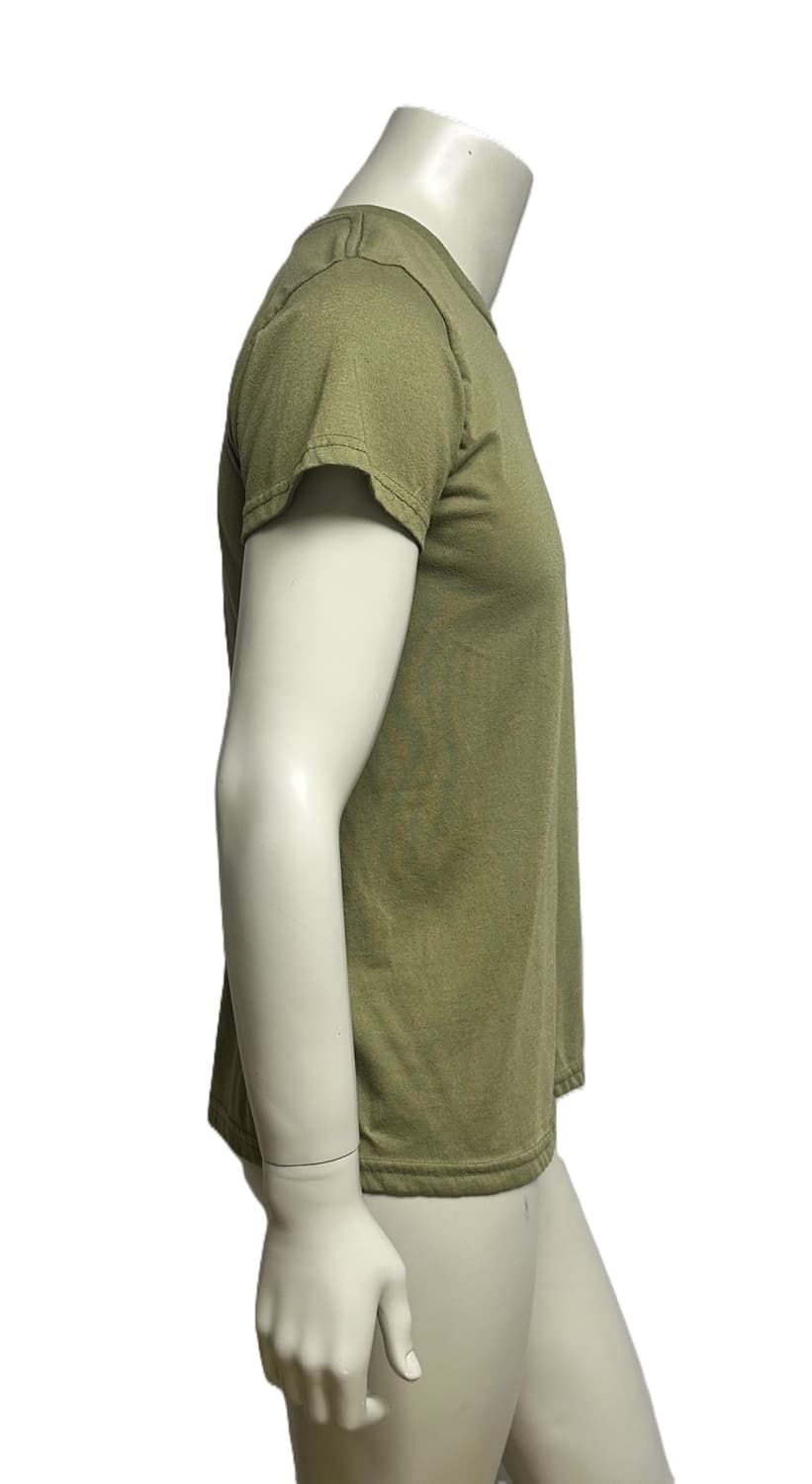 미군 카키색 라운드 반팔 티셔츠 (M) (9) (만원샵) 상품이미지3