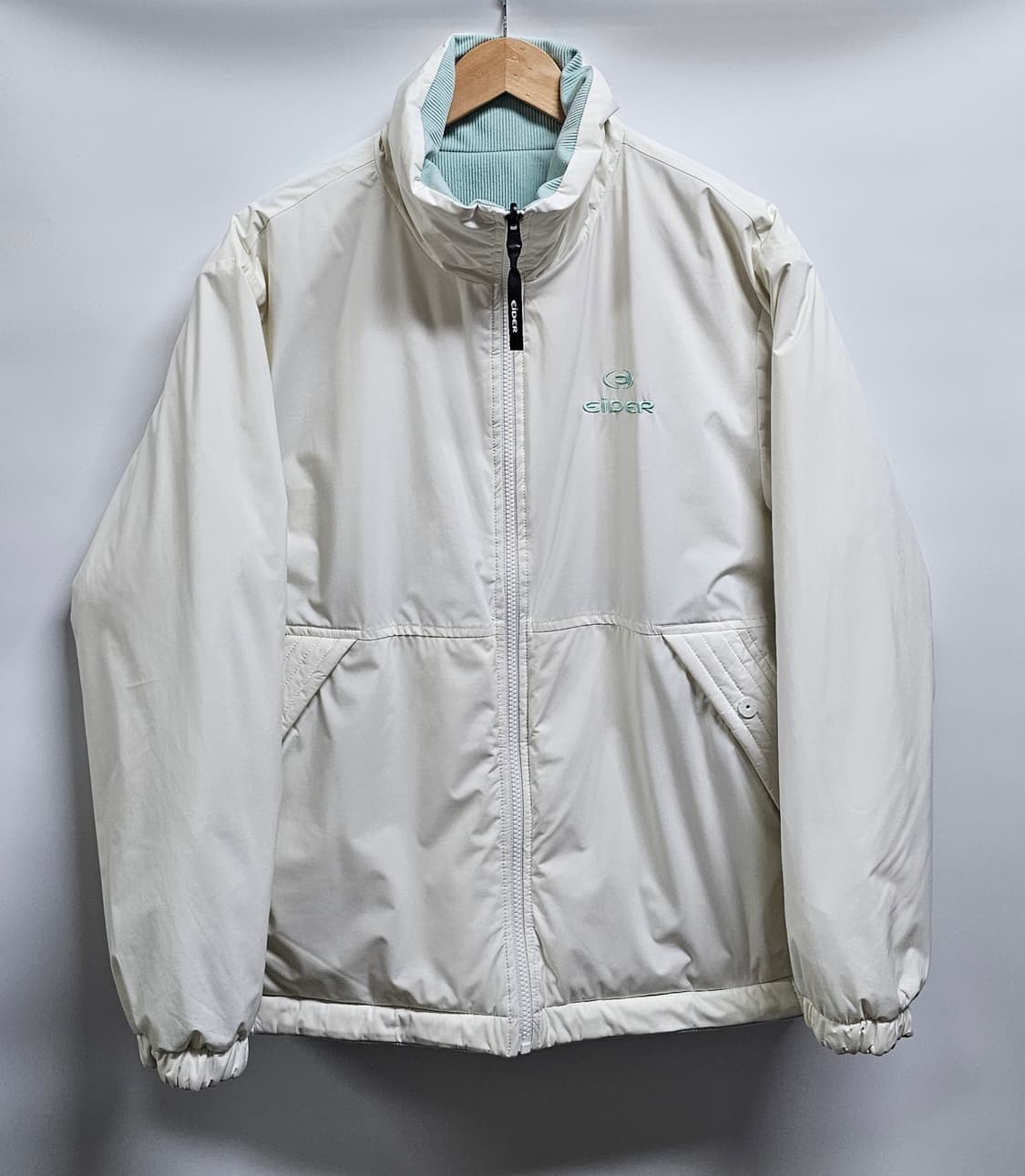 아이더 리버시블 코듀로이 구스패딩 M 상품이미지1