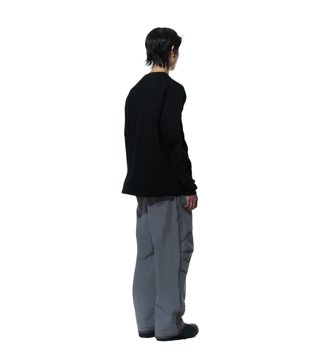 산산기어 WEBBING PATCHED PANTS [CHARCOAL] 상품이미지2