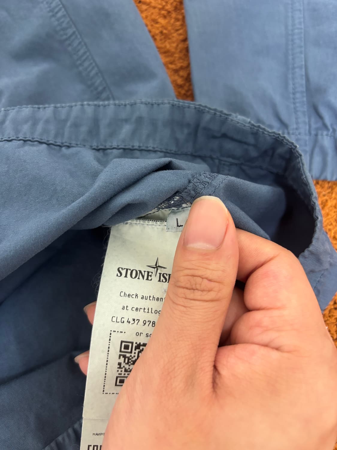 스톤아일랜드 투포켓 투웨이 집업 오버셔츠자켓 상품이미지4