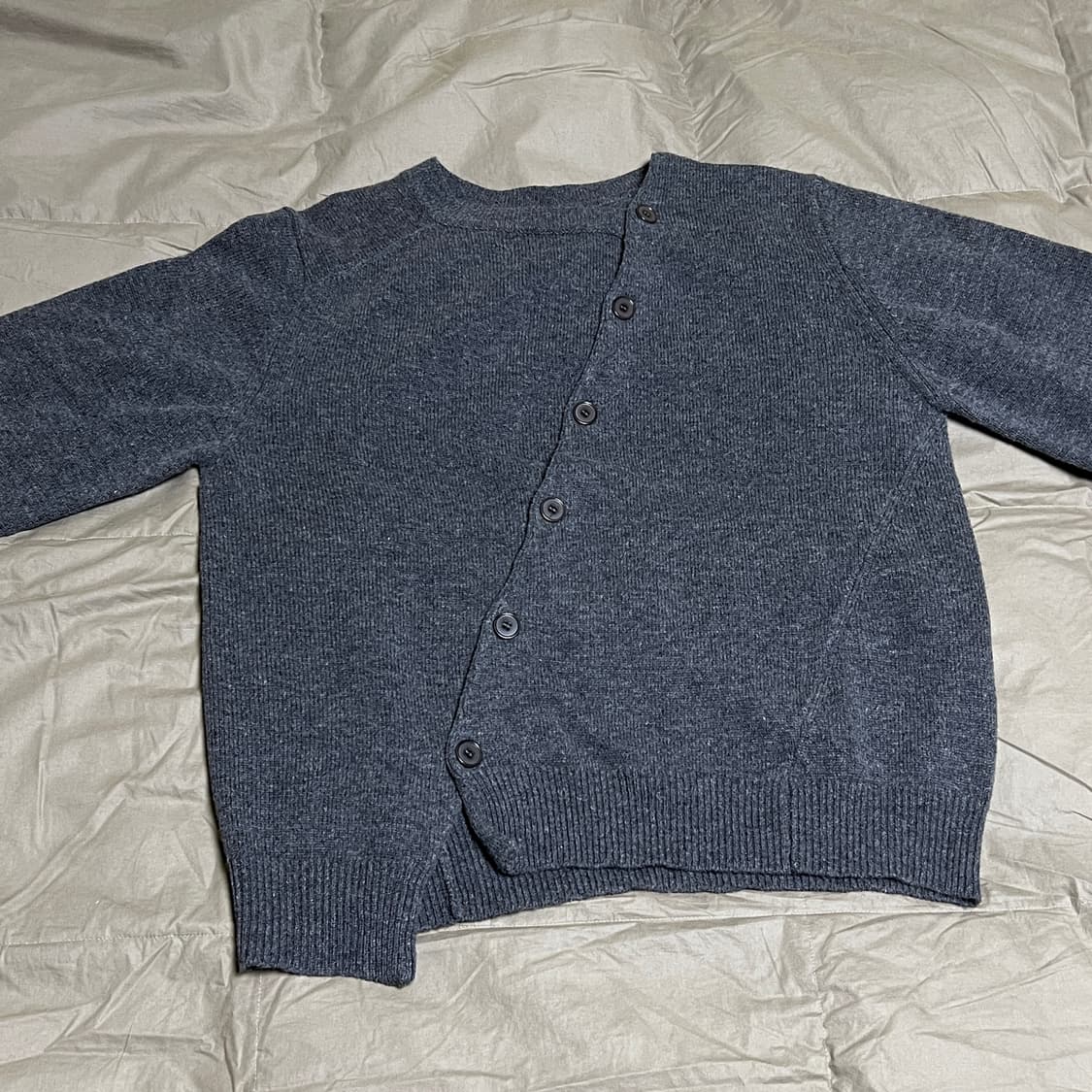 EE 2 WAY CARDIGAN GREY 상품이미지5