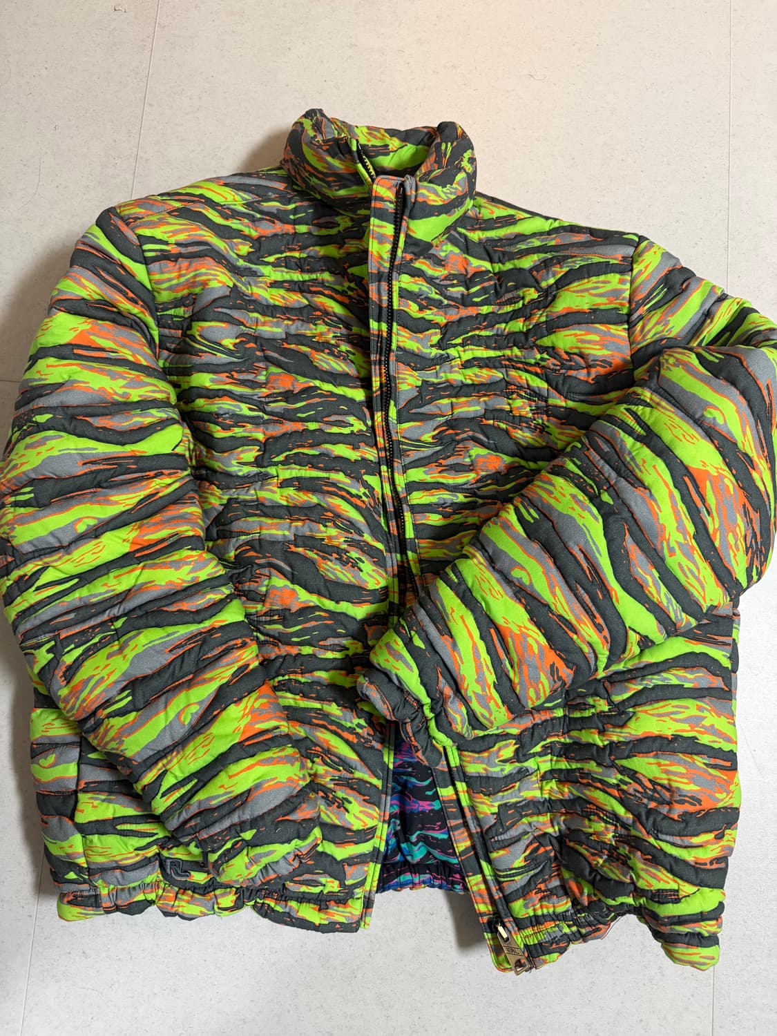 erl 카모 패딩 푸퍼 이알엘 m erd 팔리  상품이미지2