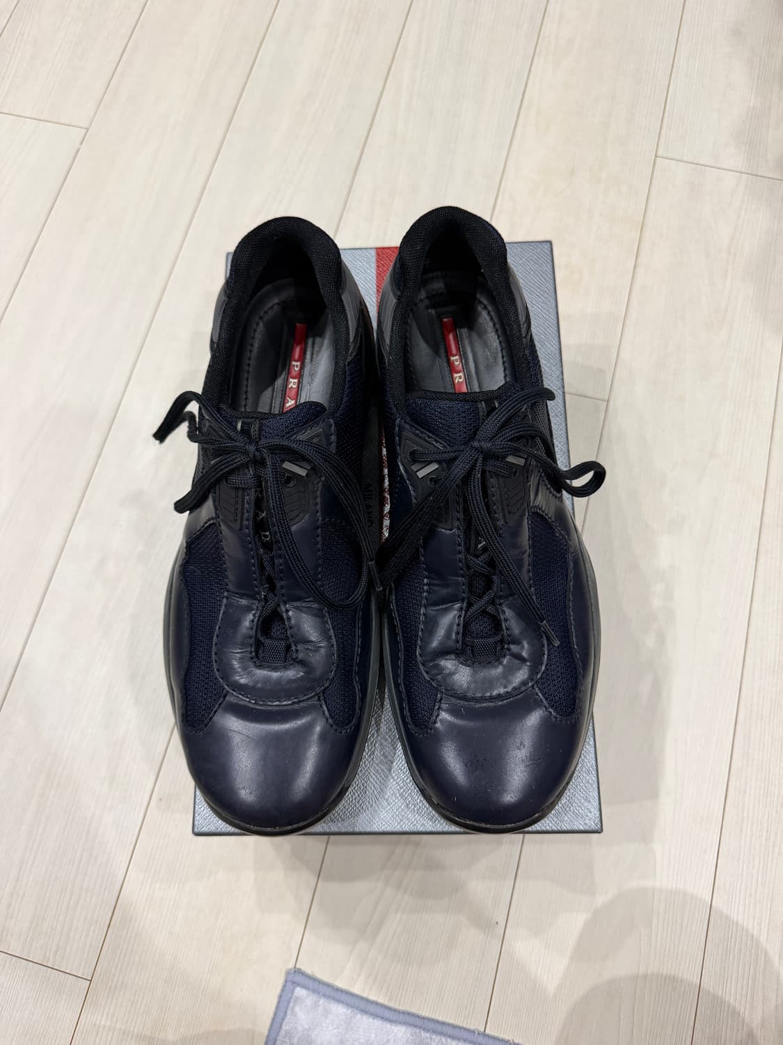 [UK9] 90‘s 빈티지 프라다 아메리카컵 네이비 상품이미지6